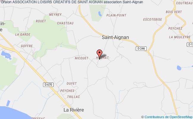 ASSOCIATION LOISIRS CREATIFS DE SAINT AIGNAN