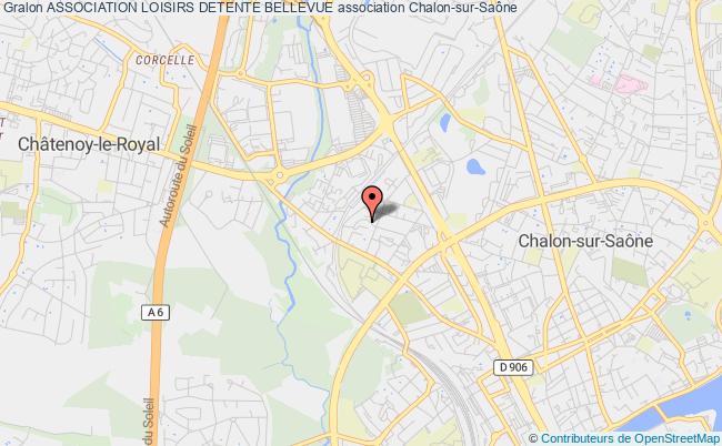plan association Association Loisirs Detente Bellevue Chalon-sur-Saône