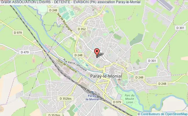 plan association Association Loisirs - Detente - Evasion (pa) Paray-le-Monial