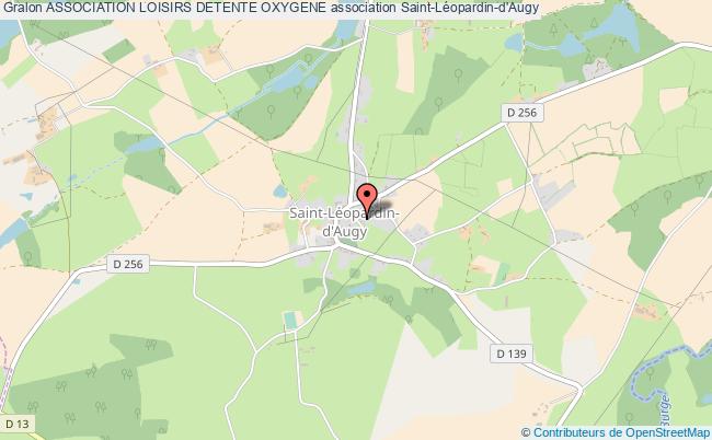 plan association Association Loisirs Detente Oxygene Saint-Léopardin-d'Augy