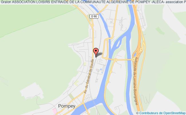 plan association Association Loisirs Entraide De La Communaute Algerienne De Pompey -aleca- Pompey