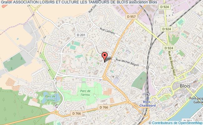 plan association Association Loisirs Et Culture Les Tambours De Blois Blois