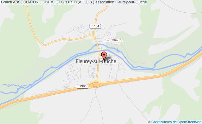 plan association Association Loisirs Et Sports (a.l.e.s.) Fleurey-sur-Ouche