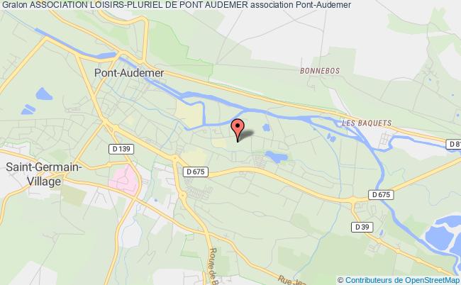 plan association Association Loisirs-pluriel De Pont Audemer Pont-Audemer