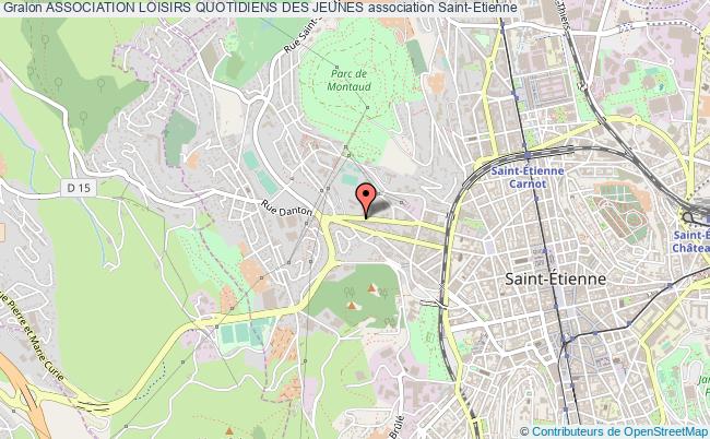 plan association Association Loisirs Quotidiens Des Jeunes Saint-Étienne