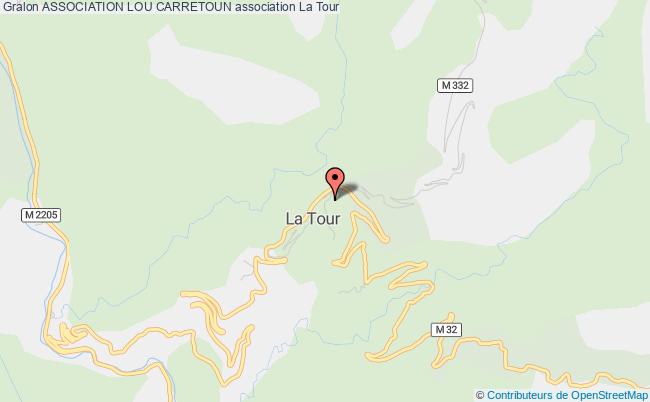 plan association Association Lou Carretoun La    Tour