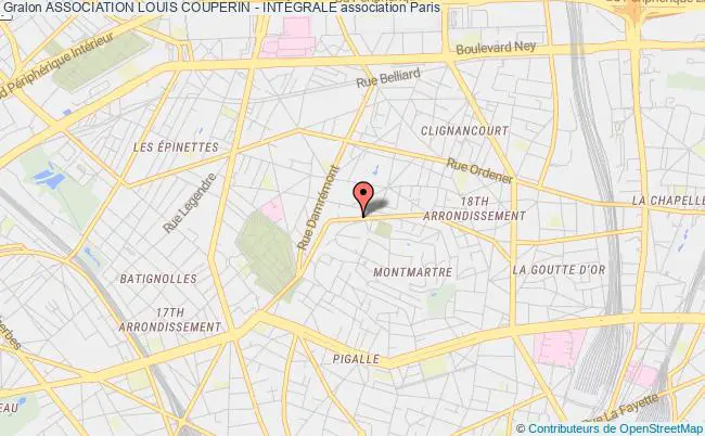 plan association Association Louis Couperin - IntÉgrale Paris