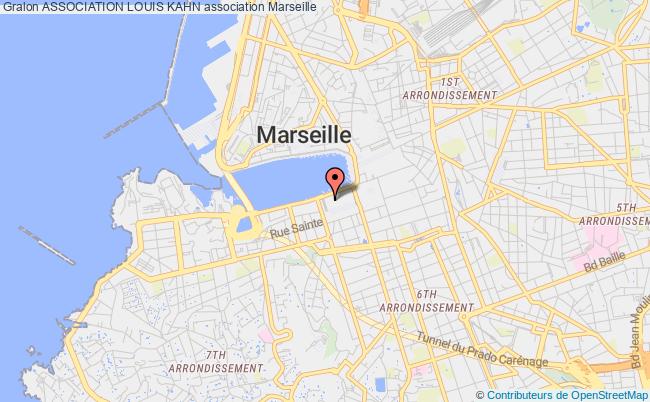 plan association Association Louis Kahn Marseille
