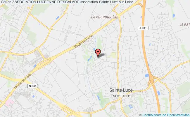 plan association Association LucÉenne D'escalade Sainte-Luce-sur-Loire