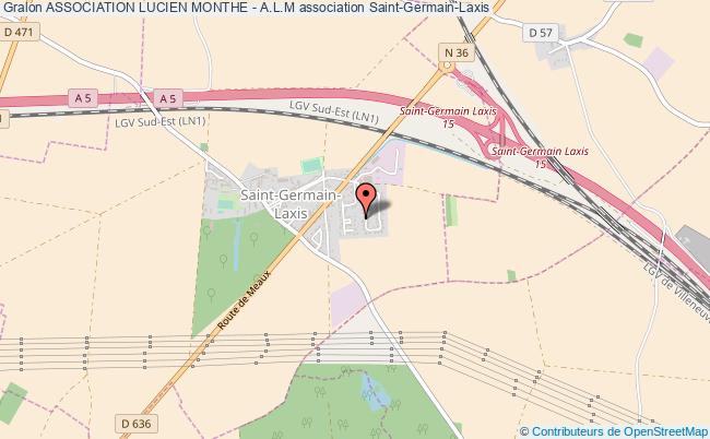 plan association Association Lucien Monthe - A.l.m Saint-Germain-Laxis