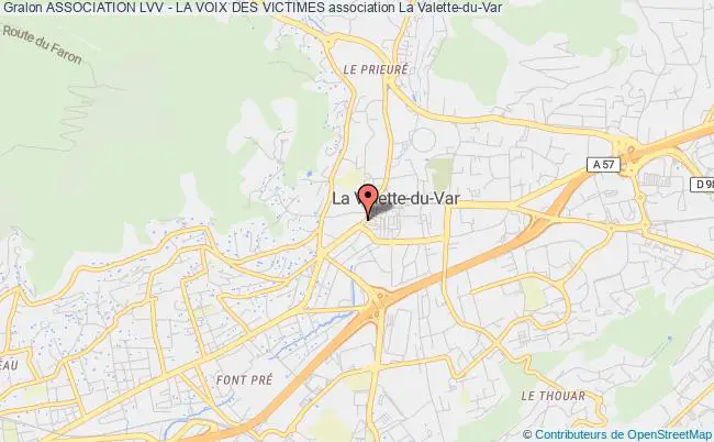 plan association Association Lvv - La Voix Des Victimes La Valette-du-Var