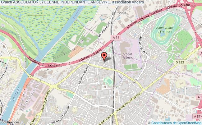 plan association Association Lyceenne Independante Angevine. Angers