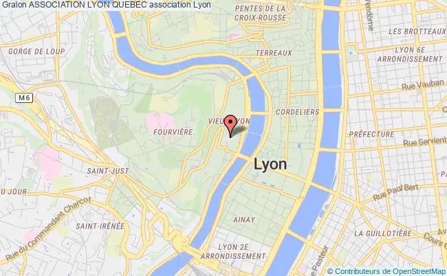 plan association Association Lyon Quebec Lyon