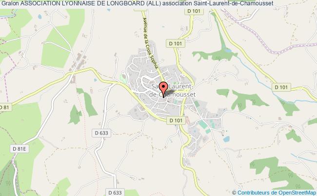 plan association Association Lyonnaise De Longboard (all) Saint-Laurent-de-Chamousset