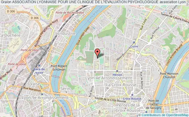 plan association Association Lyonnaise Pour Une Clinique De L?Évaluation Psychologique Lyon