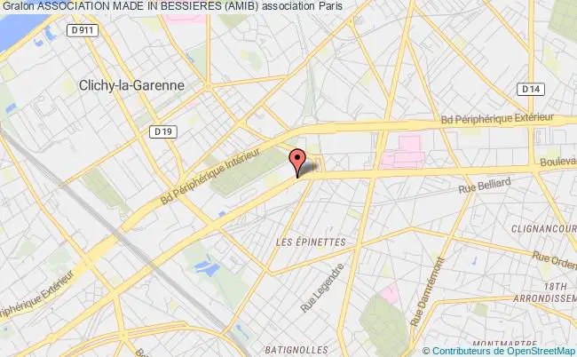 plan association Association Made In Bessieres (amib) Paris
