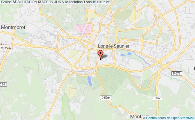 plan association Association Made In Jura Lons-le-Saunier