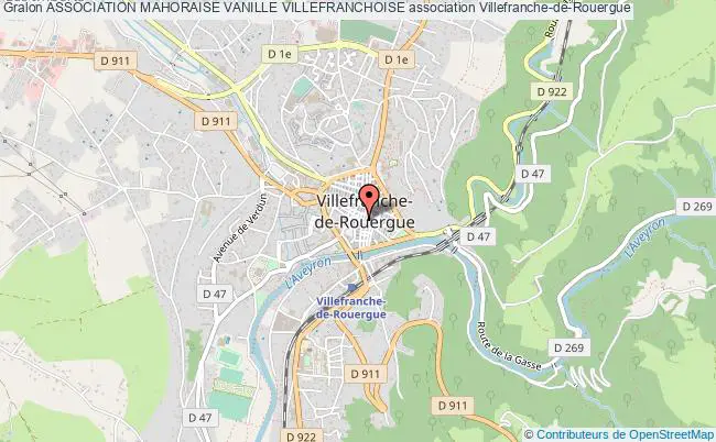 plan association Association Mahoraise Vanille Villefranchoise Villefranche-de-Rouergue
