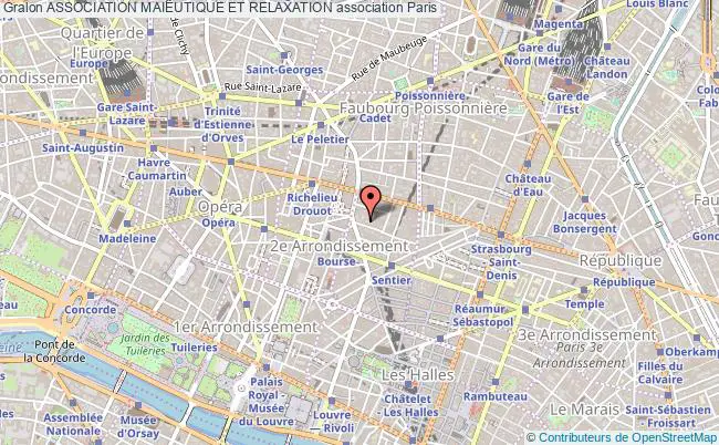 plan association Association Maieutique Et Relaxation Paris