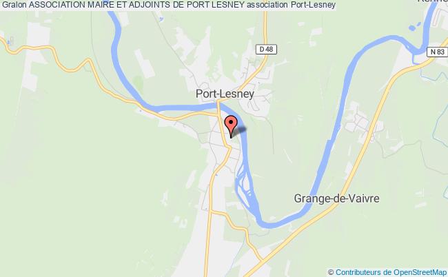 plan association Association Maire Et Adjoints De Port Lesney Port-Lesney