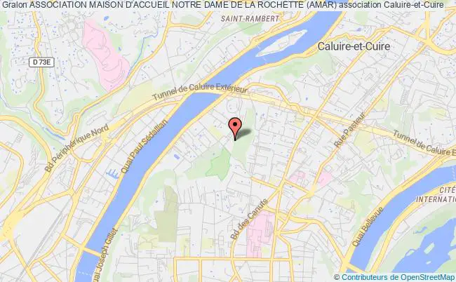 plan association Association Maison D'accueil Notre Dame De La Rochette (amar) Caluire-et-Cuire