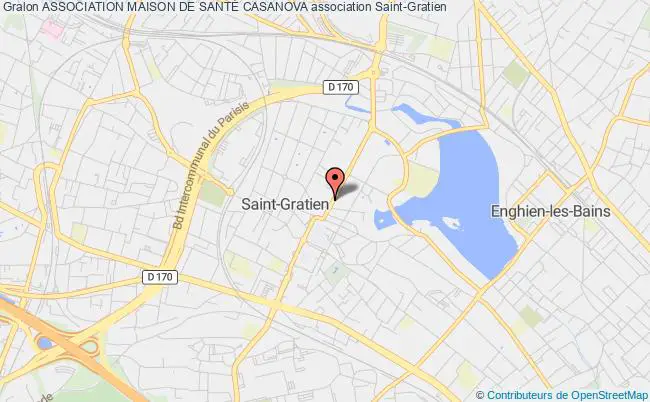 plan association Association Maison De SantÉ Casanova Saint-Gratien