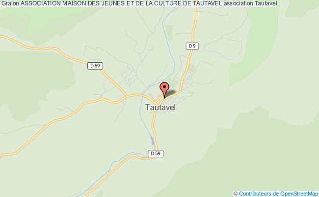 plan association Association Maison Des Jeunes Et De La Culture De Tautavel 