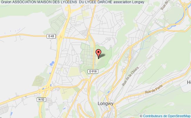 plan association Association Maison Des Lyceens  Du Lycee Darche Longwy