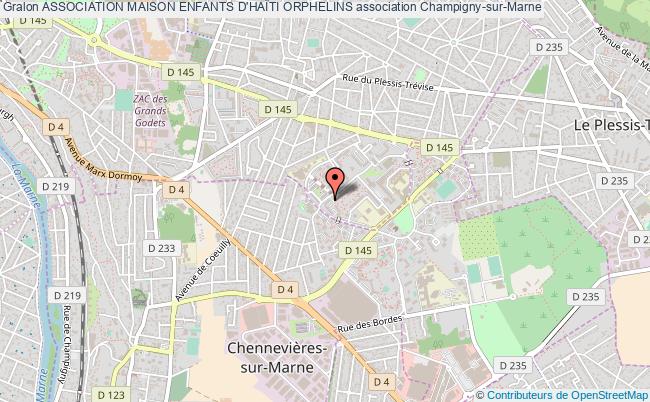 plan association Association Maison Enfants D'haÏti Orphelins Champigny-sur-Marne