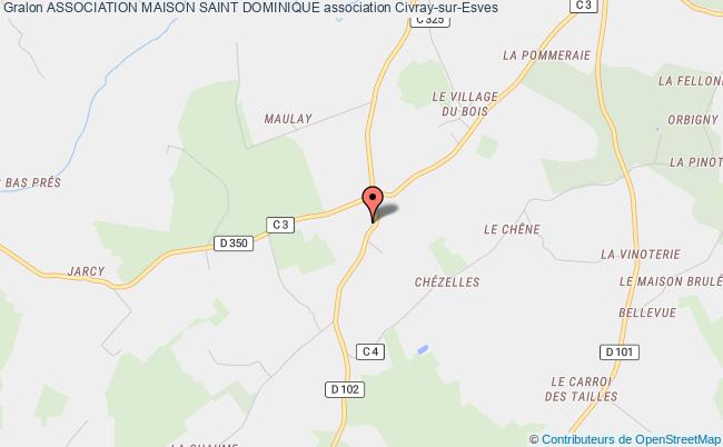 plan association Association Maison Saint Dominique Civray-sur-Esves