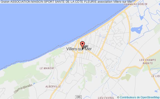 plan association Association Maison Sport SantÉ De La CÔte Fleurie Villers-sur-Mer