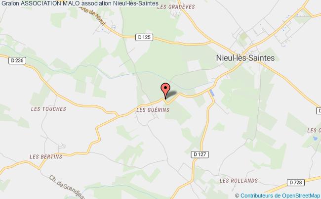 plan association Association Malo Nieul-lès-Saintes