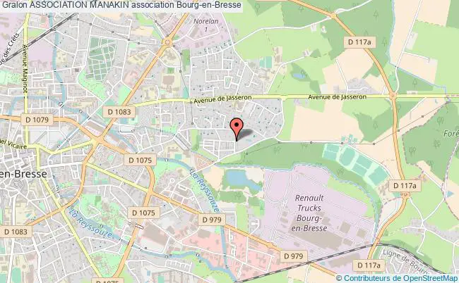 plan association Association Manakin Bourg-en-Bresse