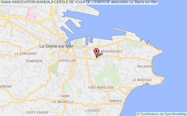plan association Association Mandala Cercle De Yoga De L'energie La    Seyne-sur-Mer