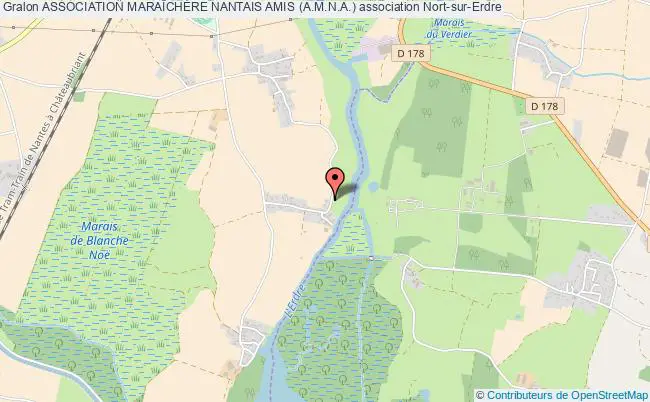 plan association Association MaraÎchÈre Nantais Amis (a.m.n.a.) Nort-sur-Erdre