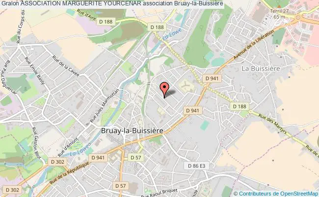 plan association Association Marguerite Yourcenar Bruay-la-Buissière