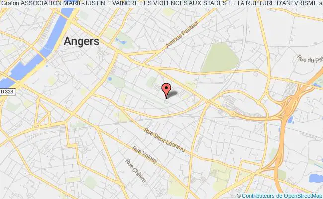 plan association Association Marie-justin  : Vaincre Les Violences Aux Stades Et La Rupture D'anevrisme Angers