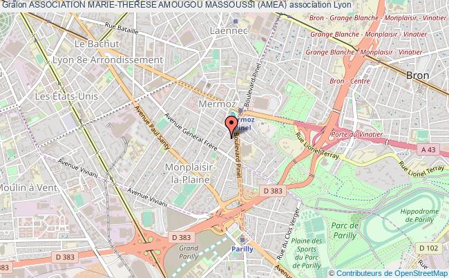 plan association Association Marie-therese Amougou Massoussi (amea) Lyon 8e Arrondissement