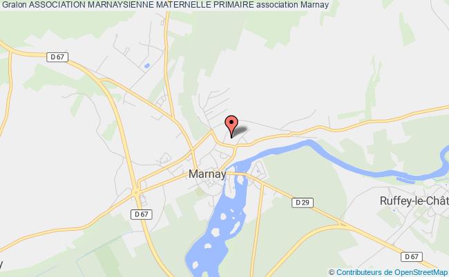plan association Association Marnaysienne Maternelle Primaire Marnay