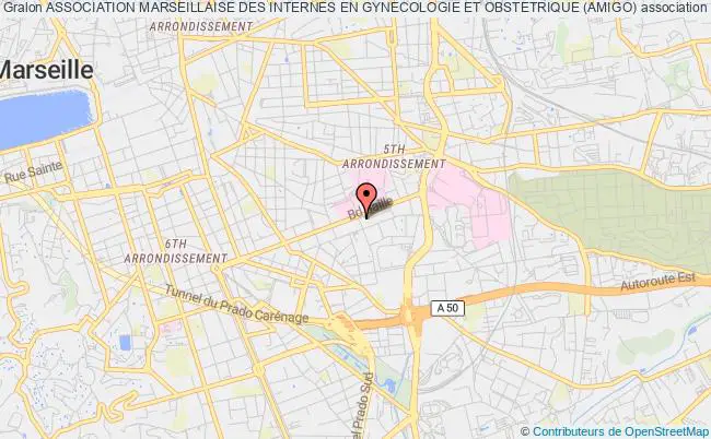 plan association Association Marseillaise Des Internes En Gynecologie Et Obstetrique (amigo) Marseille