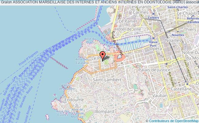 plan association Association Marseillaise Des Internes Et Anciens Internes En Odontologie (amio) Marseille