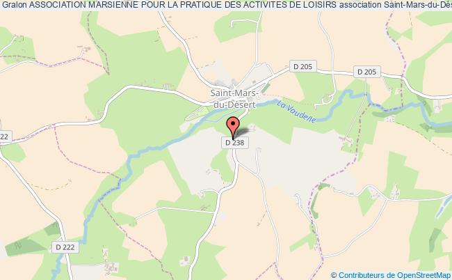 plan association Association Marsienne Pour La Pratique Des Activites De Loisirs Saint-Mars-du-Désert