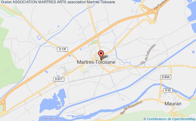 plan association Association Martres Arts Martres-Tolosane