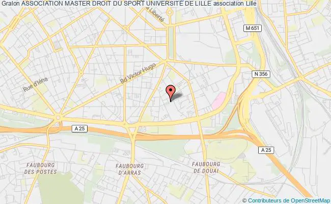 plan association Association Master Droit Du Sport UniversitÉ De Lille Lille