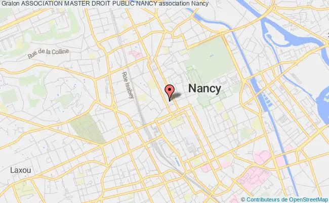 plan association Association Master Droit Public Nancy Nancy