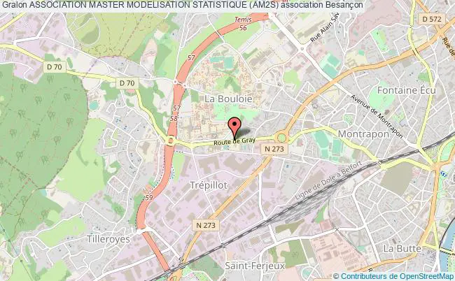 plan association Association Master Modelisation Statistique (am2s) Besançon