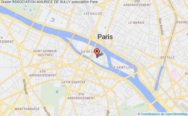 plan association Association Maurice De Sully Paris