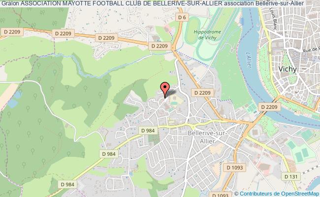 plan association Association Mayotte Football Club De Bellerive-sur-allier Bellerive-sur-Allier