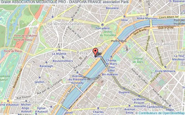 plan association Association Mediatique Pro - Diaspora France Paris 16e