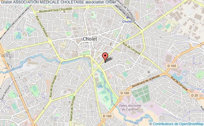 plan association Association Medicale Choletaise Cholet